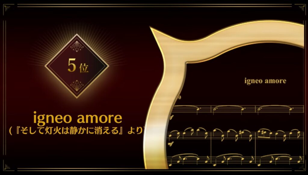 5位　igneo amore